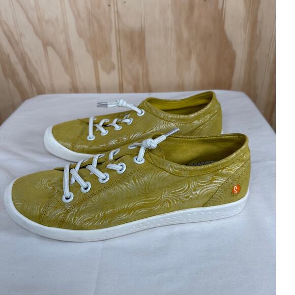 Softinos Isla Low-Profile Soft Textured Leather Women Sneakers Size EU 40/US 10 - Picture 2 of 14